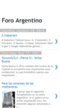 Mobile Screenshot of foro-argentino.blogspot.com