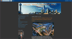 Desktop Screenshot of dallastexascommercialrealestate.blogspot.com