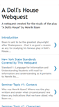 Mobile Screenshot of dollshousewebquest.blogspot.com
