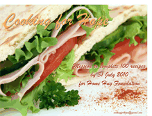 Tablet Screenshot of cookingforhope.blogspot.com