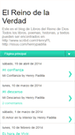 Mobile Screenshot of elreinodelaverdad.blogspot.com