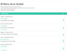 Tablet Screenshot of elreinodelaverdad.blogspot.com