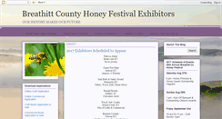 Desktop Screenshot of honeyfestival.blogspot.com