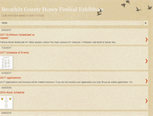 Tablet Screenshot of honeyfestival.blogspot.com