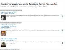 Tablet Screenshot of comitedemercefontanilles.blogspot.com
