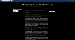 Desktop Screenshot of makeupstyles75.blogspot.com