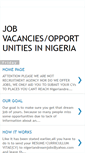 Mobile Screenshot of nigeriandreamjobs.blogspot.com