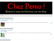 Tablet Screenshot of chez-perno.blogspot.com