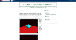 Desktop Screenshot of mattscomputergraphics.blogspot.com