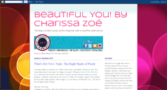 Desktop Screenshot of charissazoe.blogspot.com