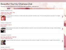 Tablet Screenshot of charissazoe.blogspot.com