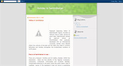 Desktop Screenshot of holidaysantiniketan.blogspot.com