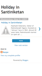 Mobile Screenshot of holidaysantiniketan.blogspot.com