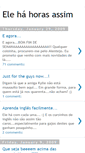Mobile Screenshot of elehahorasassim.blogspot.com