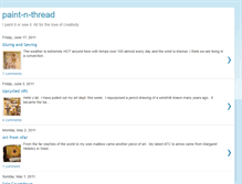 Tablet Screenshot of paintnthread.blogspot.com