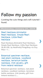 Mobile Screenshot of followmypassion.blogspot.com
