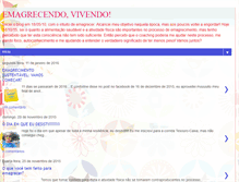 Tablet Screenshot of emagrecendovivendo.blogspot.com