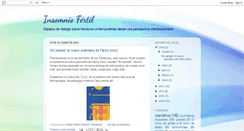 Desktop Screenshot of insomniofertil.blogspot.com