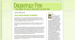 Desktop Screenshot of delightfullyfree.blogspot.com