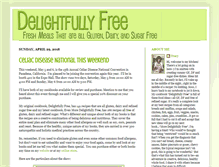 Tablet Screenshot of delightfullyfree.blogspot.com