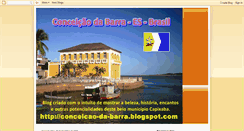 Desktop Screenshot of conceicao-da-barra.blogspot.com