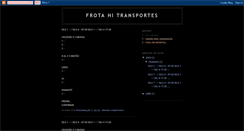 Desktop Screenshot of frotahitransportes.blogspot.com