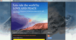 Desktop Screenshot of bepeaceupon.blogspot.com