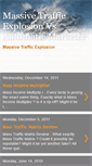 Mobile Screenshot of massive-traffic-explosion.blogspot.com