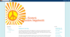 Desktop Screenshot of ohpeaceflowersfreedomhappiness.blogspot.com