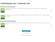 Tablet Screenshot of multitrabajos-bumeran.blogspot.com