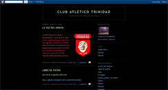 Desktop Screenshot of clubatleticotrinidad.blogspot.com