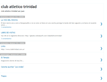 Tablet Screenshot of clubatleticotrinidad.blogspot.com