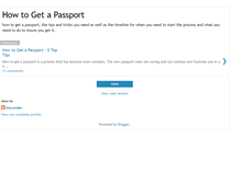 Tablet Screenshot of howtogetapassport.blogspot.com