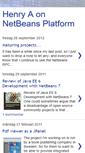 Mobile Screenshot of henryaonnetbeans.blogspot.com