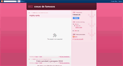 Desktop Screenshot of famososqueconoces.blogspot.com