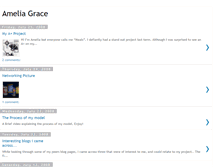 Tablet Screenshot of ameliagrace8.blogspot.com