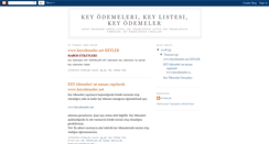 Desktop Screenshot of keyodemeler.blogspot.com