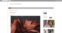 Desktop Screenshot of karenappleton.blogspot.com