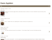 Tablet Screenshot of karenappleton.blogspot.com