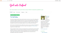 Desktop Screenshot of girleatsoxford.blogspot.com