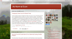 Desktop Screenshot of abnormalecon.blogspot.com