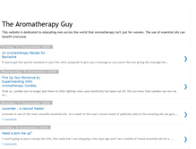 Tablet Screenshot of menandaromatherapy.blogspot.com