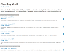 Tablet Screenshot of chandleryworld.blogspot.com
