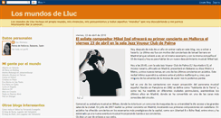 Desktop Screenshot of losmundosdelluc.blogspot.com