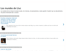 Tablet Screenshot of losmundosdelluc.blogspot.com