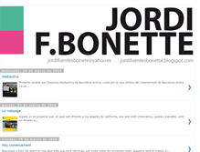 Tablet Screenshot of jordifuentesbonette.blogspot.com