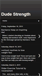 Mobile Screenshot of dudestrength.blogspot.com