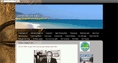 Desktop Screenshot of danhnhanviet.blogspot.com