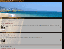 Tablet Screenshot of danhnhanviet.blogspot.com