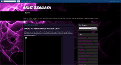 Desktop Screenshot of akhibergaya.blogspot.com